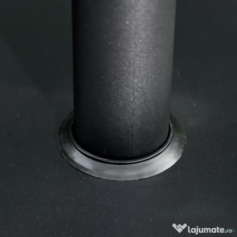Outsunny Bază Umbrelă 13.3kg, Ciment, Postament Lucios pentru Umbrelă Grădină, Negru | Aosom Romania