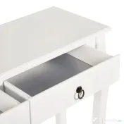 HOMCOM Consolă pentru Hol cu Raft Depozitare și Design Modern, 100x33x75 cm, Alb