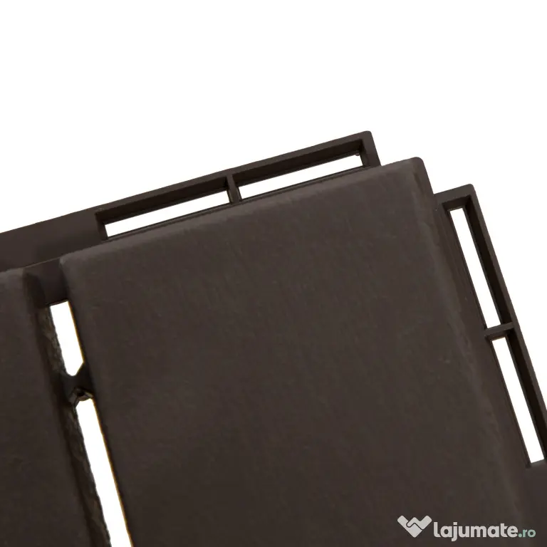 Outsunny Set Plăci de Gresie pentru Pavaj Terasă 30x30x2cm 0.81mq Maro | Aosom Romania