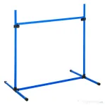 PawHut set din 4 obstacole pentru caini reglabile pe inaltime, 99x71x95, albastru