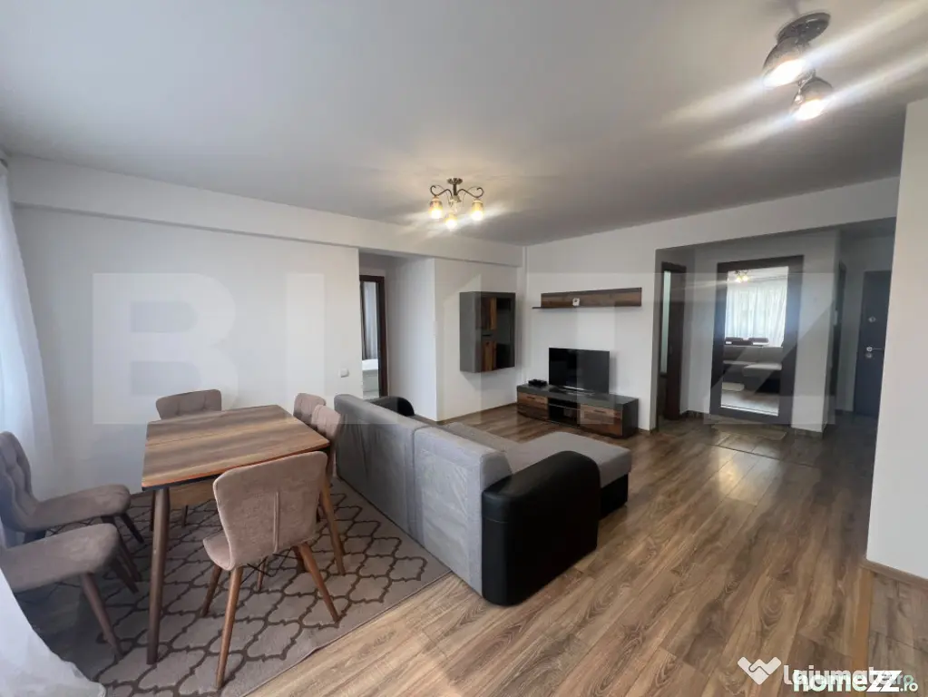 Apartament cu 3 camere, 69 mp, parcare, zona Florilor - Floresti (Cluj)