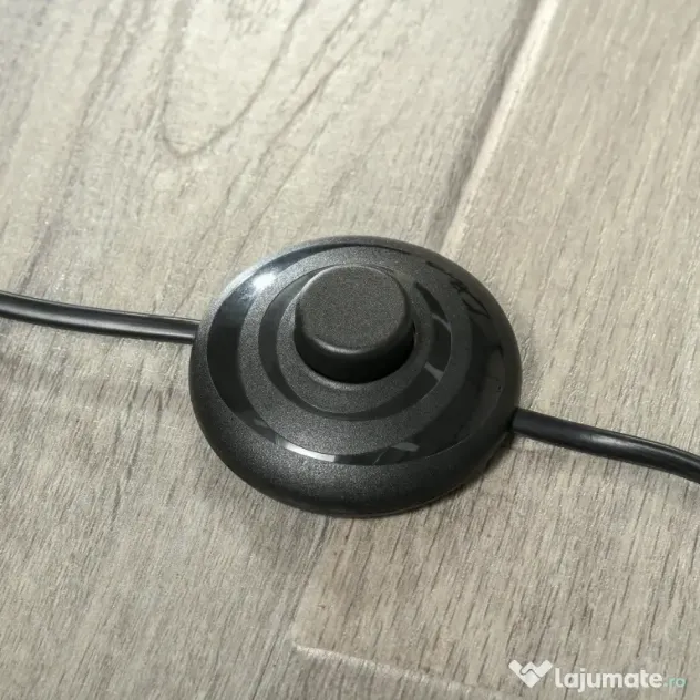 Lampa de podea cu structura metalica si abajur reglabil, din Metal si Marmura 38x26x165cm Auriu, Alb HOMCOM | Aosom RO