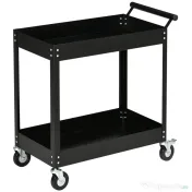 Durhand Carucior Scule Rulant – Otel 150 kg, cu Roti pentru Garaj 