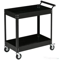 Durhand Carucior Scule Rulant – Otel 150 kg, cu Roti pentru Garaj