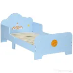 Zonekiz Pat Copii 3–6 Ani – Design Spatial, Albastru Deschis