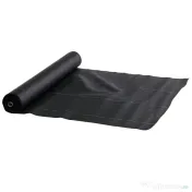 Outsunny Folie pentru Mulcire 60g/m², Respirabilă și Anti-UV din Polipropilena, 100x2 m, Negru 