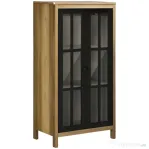 Homcom Dulap Bucatarie Modern – Usi din Sticla & Design Elegant
