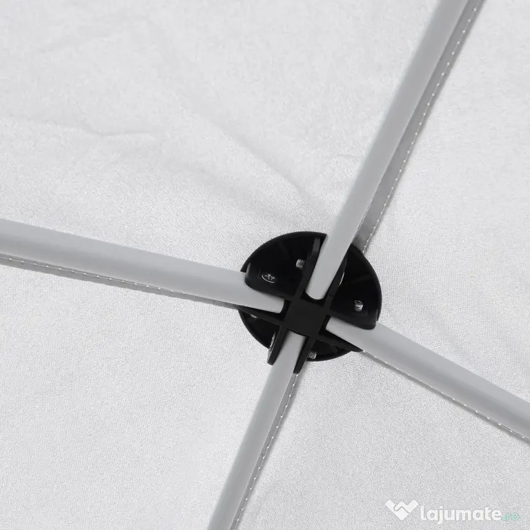 Outsunny Pavilion Pop Up Rezistent la Apă 2.45x2.45m cu Frânghii și Cuie din Oțel, Material Oxford, Albastru | Aosom Romania