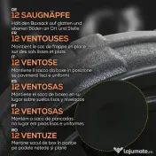 SPORTNOW Punching Ball de Podea cu Bază Umplubilă și Ventuze, Înălțime Reglabilă de la 147-165 cm, Negru 