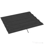 Outsunny Acoperis Retractabil Pergola UV30+ Gri Inchis