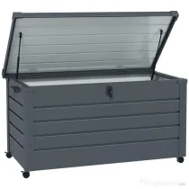 Outsunny Cutie de depozitare 331 de litri pentru exterior cu roti