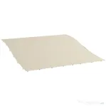 Outsunny Prelată de Rezervă pentru Pergolă cu 16 Orificii de Drenaj, Carlige și Inele, 297x297 cm, Bej