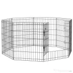 PawHut Padoc pentru Animale – 8 Panouri Metalice 76×61 cm