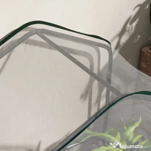 Outsunny Sera de Balcon cu 3 Niveluri și Ușă Rulantă, Sera pentru Grădină cu Structură din Oțel și Acoperiș din Plastic, pentru Plante, Flori, Fructe, 59x39x127 cm, Transparentă | Aosom Romania