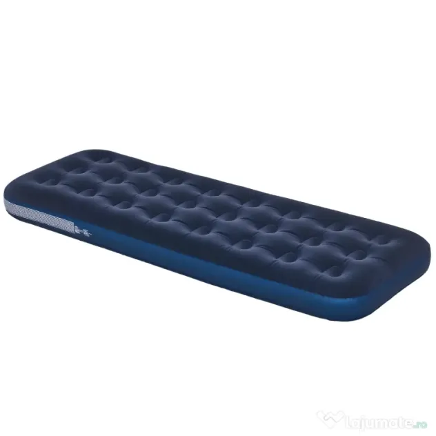 Outsunny Saltea cu aer individual cu pompă manuală, pat portabil | Aosom Romania