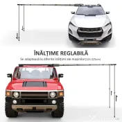 Outsunny Marchiza Laterala de 1,5 x 2,6m pentru Masina