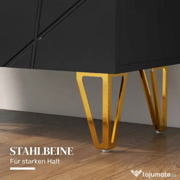 HOMCOM Dulap Îngust pentru Pantofi, Dulap Subțire pentru Depozitarea a 15-20 de Pantofi, 95x72x31.5 cm, Negru | Aosom Romania