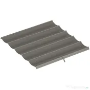 Outsunny Tettuccio di Ricambio per Gazebo 3x3 m con 10 Fori di Drenaggio Grigio | Aosom Romania 
