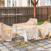 Outsunny Acoperiș pentru Seră 6x10m din PP Anti UV și Impermeabil Transparent | Aosom Romania