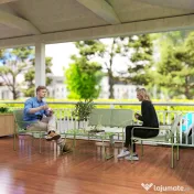 Outsunny Ratan Verde Balcon | Aosom Romania 