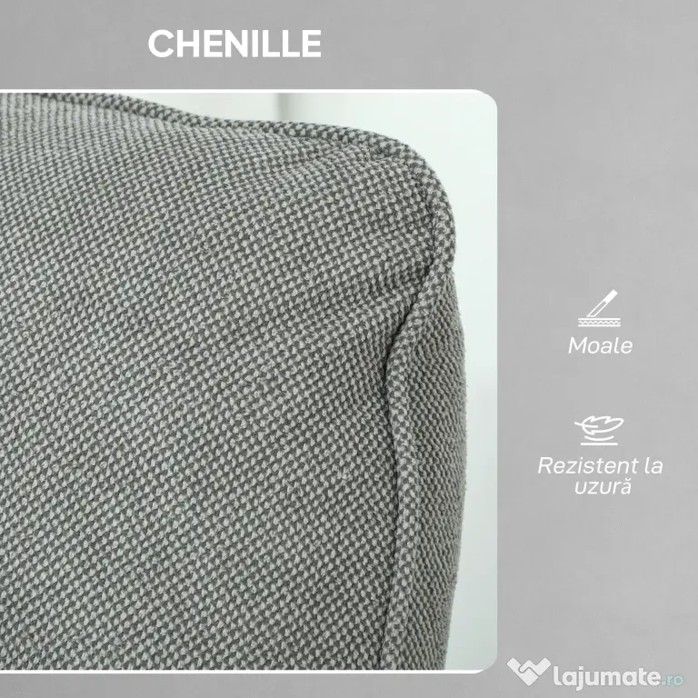 HOMCOM Fotoliu Relaxant Electric cu Masaj și Încălzire, Silențios, Reclinabil 150° în Cinilie cu Pernă, Funcție de Memorare, 2 Telecomenzi, Suport pentru Picioare, Pentru Living sau Birou, Gri Închis | Aosom Romania