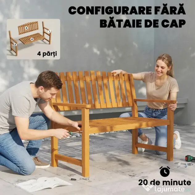 Outsunny bănci și locuri de ședere | Aosom Romania