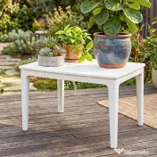 Outsunny Măsuță de Cafea, Măsuță Joasă din Rășină | Aosom Romania 