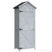 Outsunny căsuță dulap depozitare unelte exterior | Aosom Romania