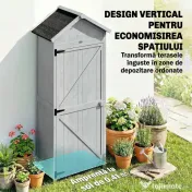 Outsunny căsuță dulap depozitare unelte exterior | Aosom Romania