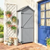Outsunny căsuță dulap depozitare unelte exterior | Aosom Romania