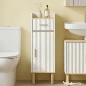 HOMCOM dulap jumătate de coloană independent | Aosom Romania 