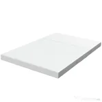 HOMCOM Saltea Pliabilă 195x120cm, 10cm, Husă Lavabilă, Ideală pentru Oaspeți/Camping, Gri