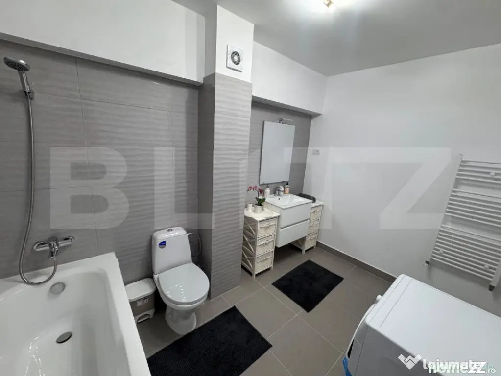 Apartament 2 camere, 70 mp, prima închiriere, zona Rovine