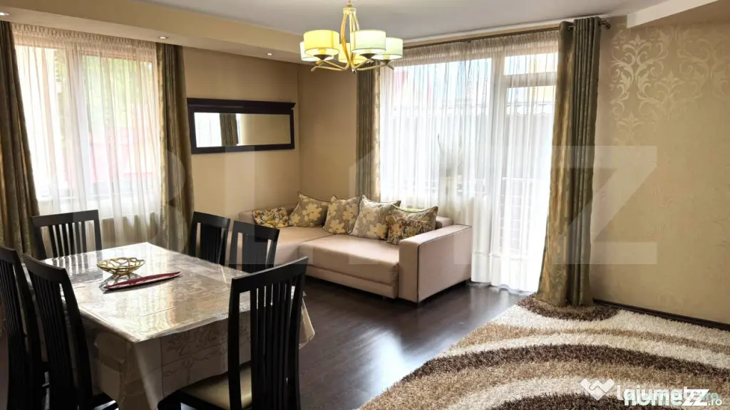 Apartament 3 camere ultracentral, etaj 1, bloc nou, parcare