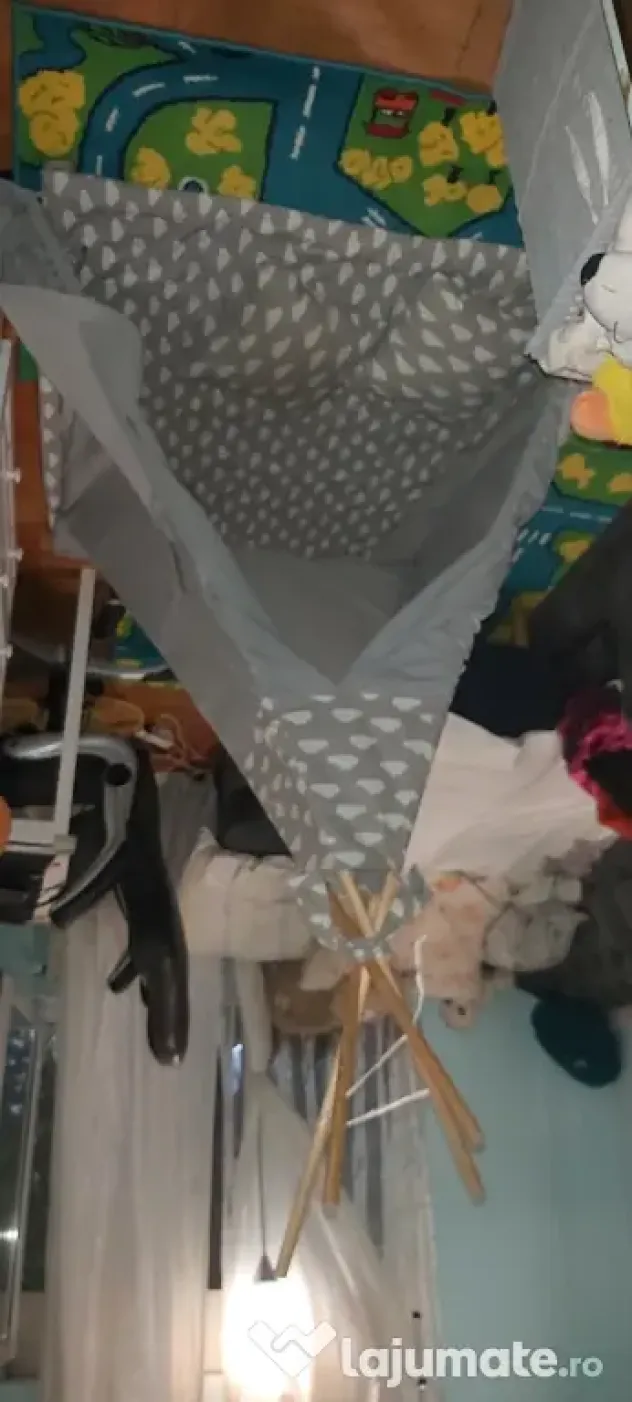 Cort tip teepee pentru copii