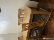 Masa de living cu 8 scaune 