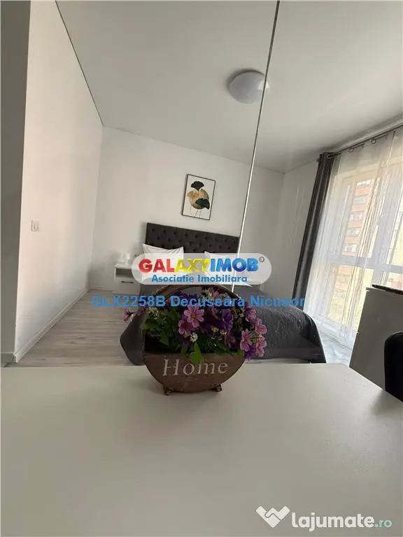 Garsoniera Mobilata Utilata in Militari Residence 380 Euro