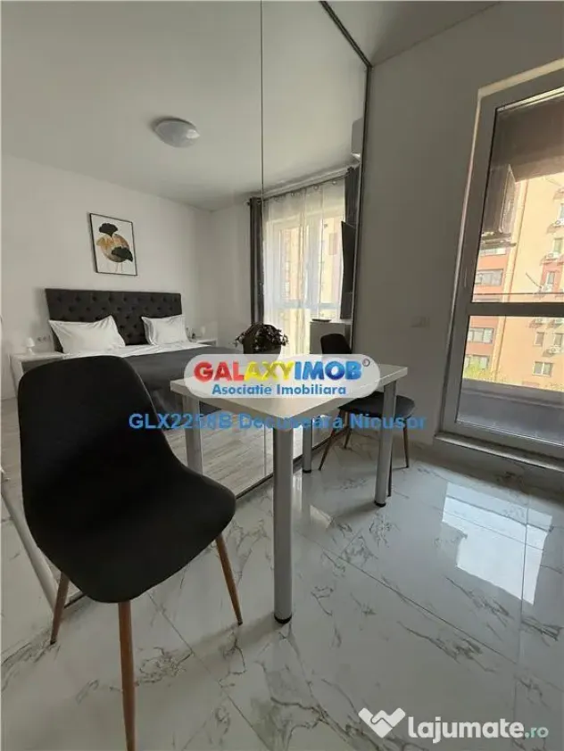 Garsoniera Mobilata Utilata in Militari Residence 380 Euro