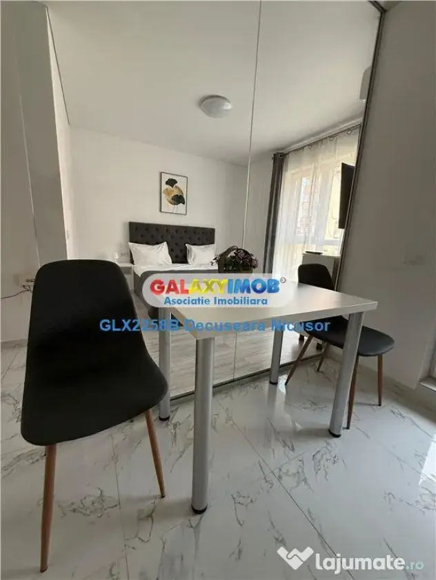 Garsoniera Mobilata Utilata in Militari Residence 380 Euro