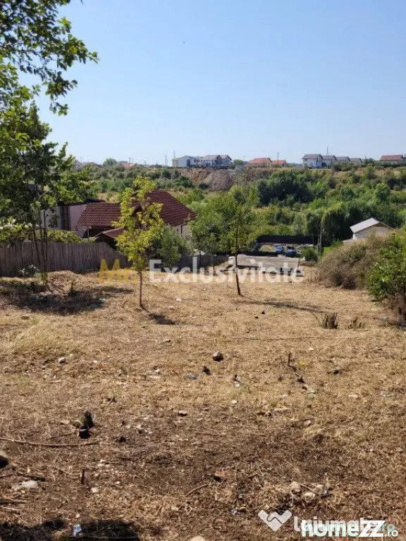 Teren intravilan Turcesti (Pitesti) - 1083 mp, demisol ex...