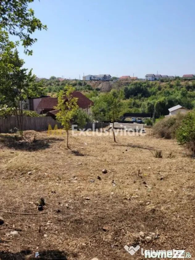 Teren intravilan Turcesti (Pitesti) - 1083 mp, demisol ex...