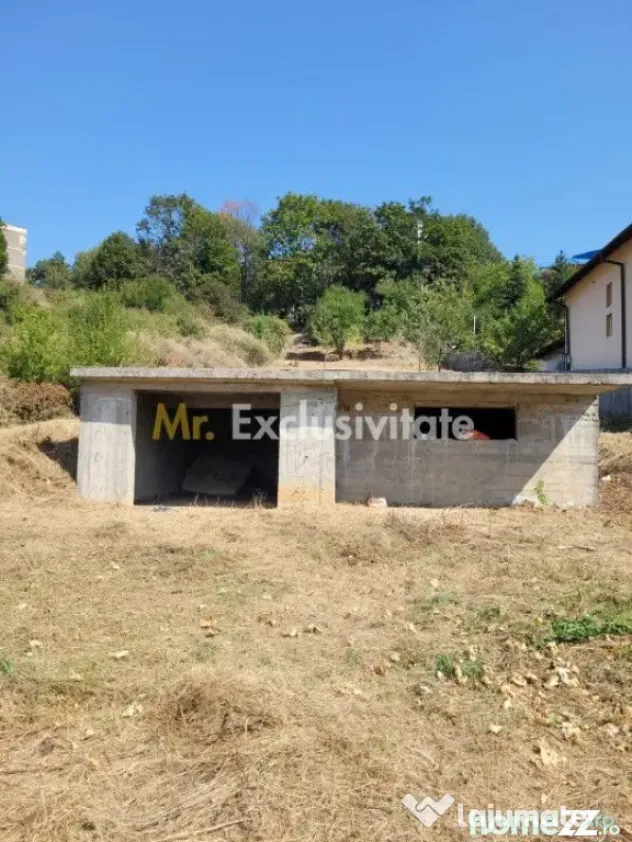 Teren intravilan Turcesti (Pitesti) - 1083 mp, demisol ex...