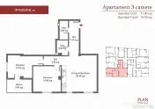Apartament 3 Camere- 75 mp in Militari, langa METROU, lib...