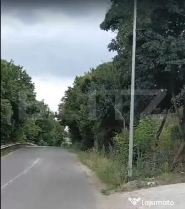 Teren intravilan, 1100 mp, front 25 m, zona Popești
