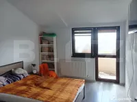 Garsonieră luminoasă cu priveliște panoramică spre Tâmp 