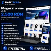 Creare website de prezentare si magazin online 
