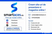 Creare website de prezentare si magazin online 