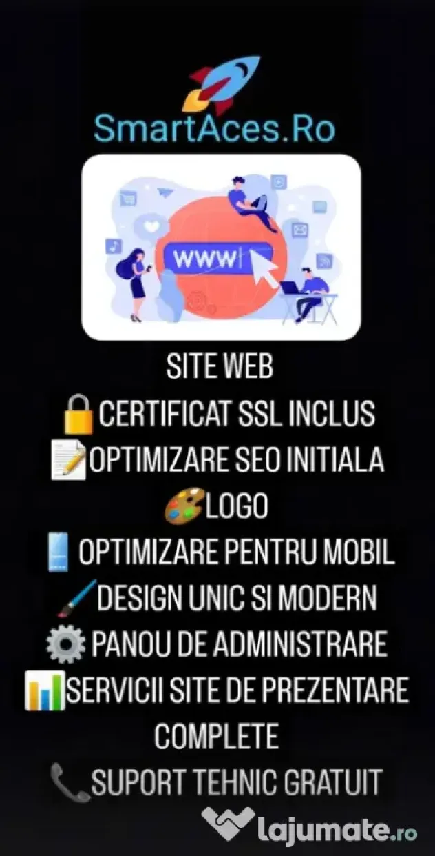 Creare website de prezentare si magazin online