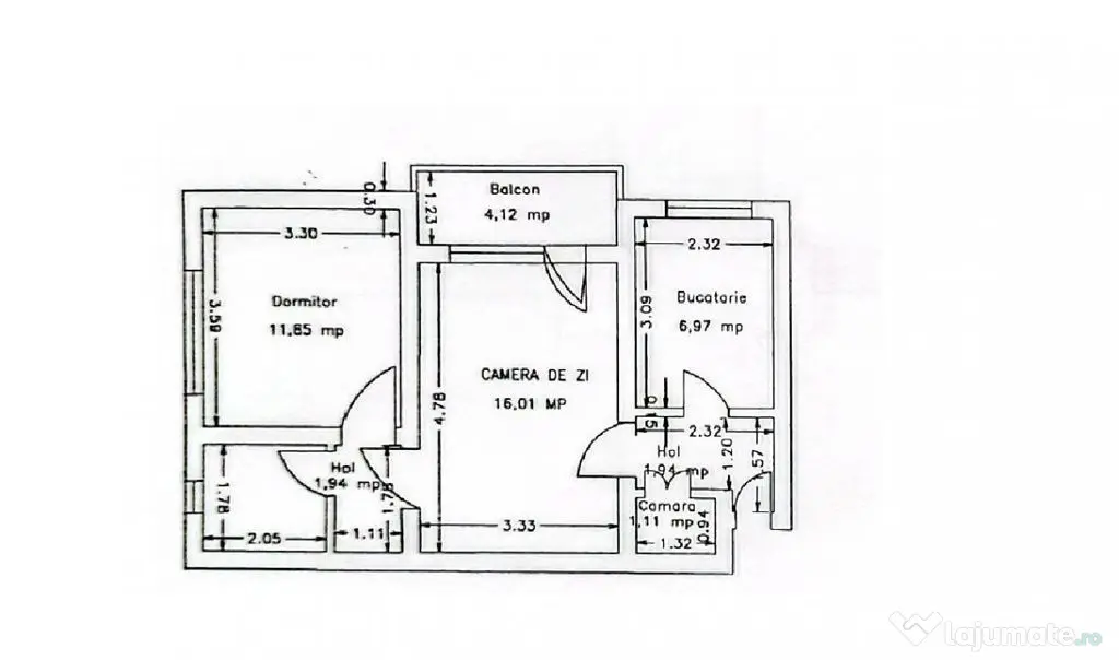 Apartament 2 camere de vânzare in Crevedia, Centrala pro...