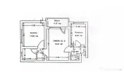 Apartament 2 camere de vânzare in Crevedia, Centrala pro...